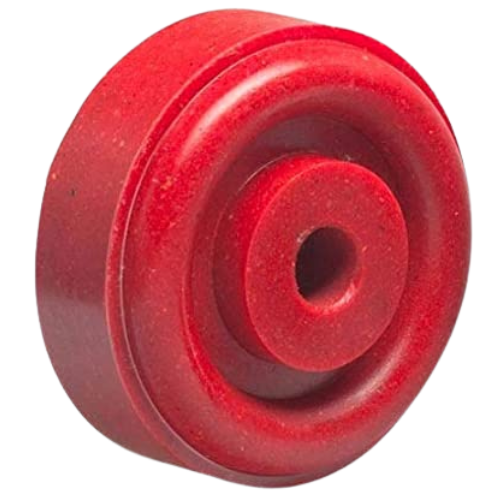 Red Polymer Wheel